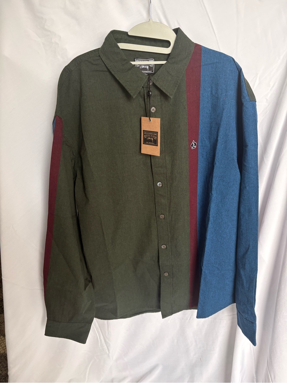 NWT Denim Tears x Stussy Ivy Stripe Shirt multicolor - Size L and S